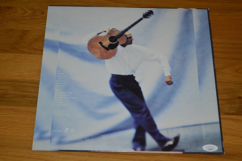 James Taylor Autographed " New Moon Shine " Vinyl LP Cover with JSA COA