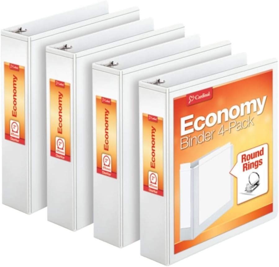 Professional Presentation Binders - 2-Inch, ClearVue Customization, 475 Sheets