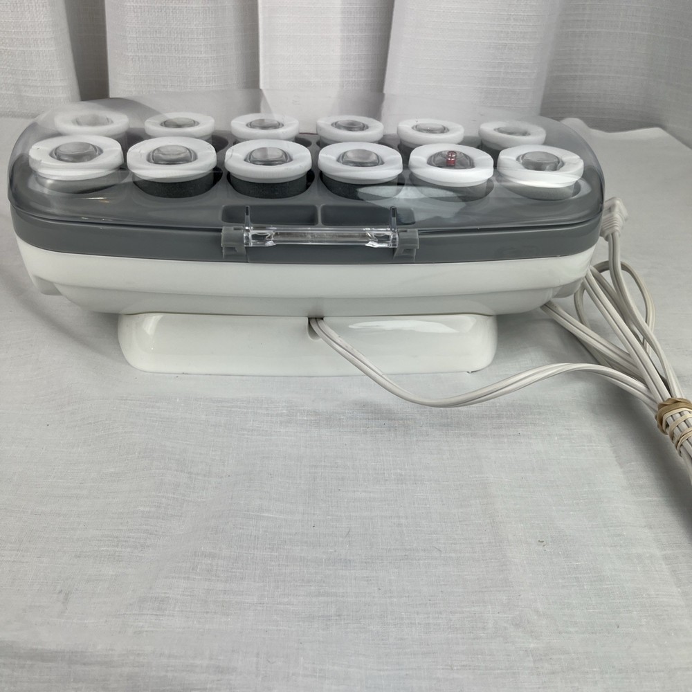 CONAIR PRO Ceramic Tools Porcelain Series Hairsetter 12 Rollers CPPCHV14