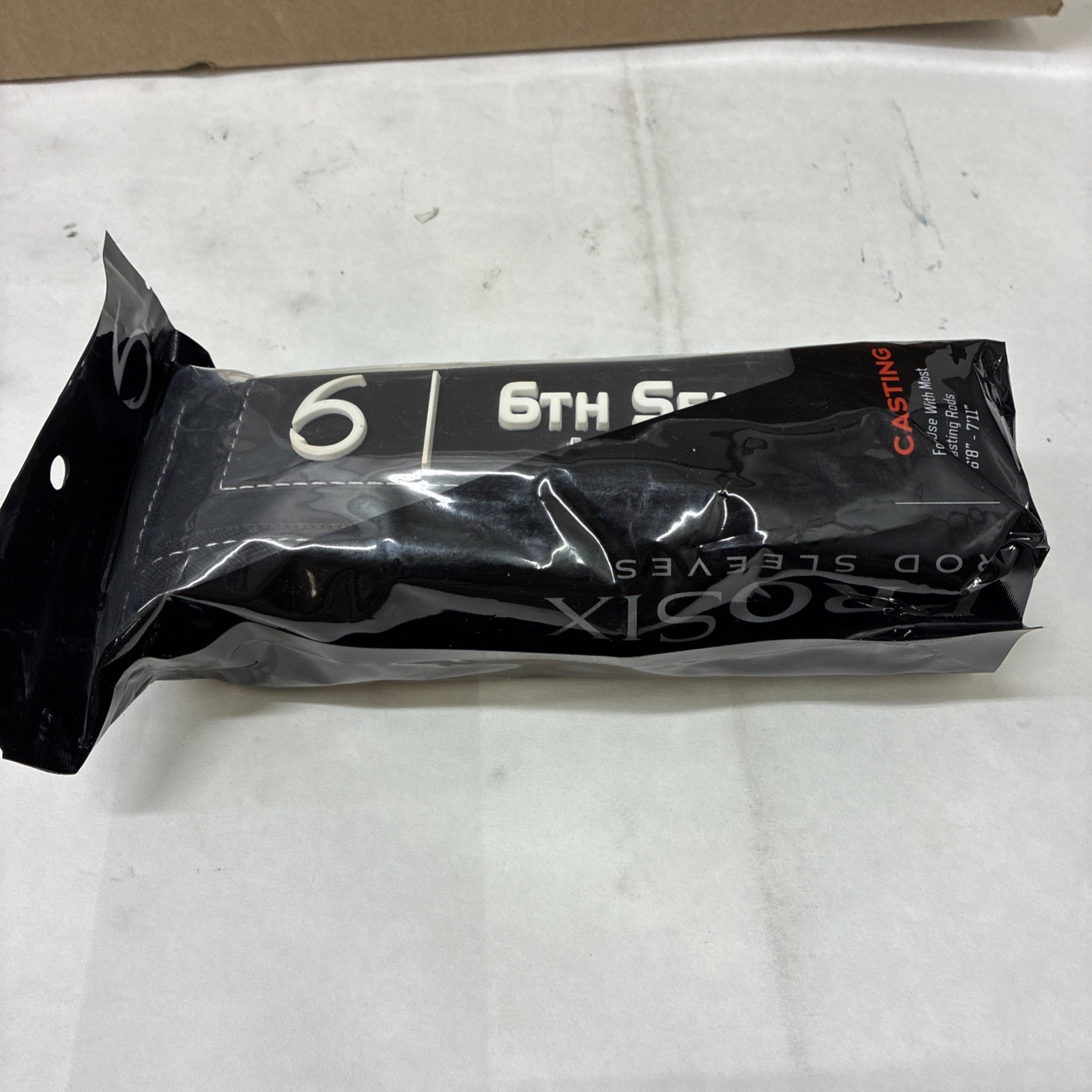 6th Sense ProSix Rod Sleeve Bait Casting Black