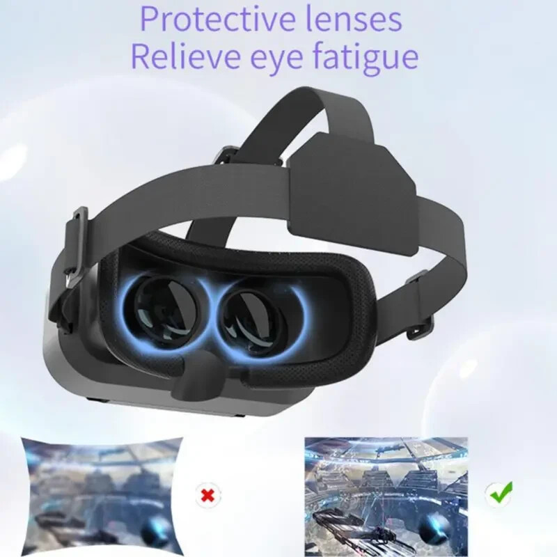 Virtual Reality Headset – Lightweight, Comfortable, and Perfect Gift for Anyone