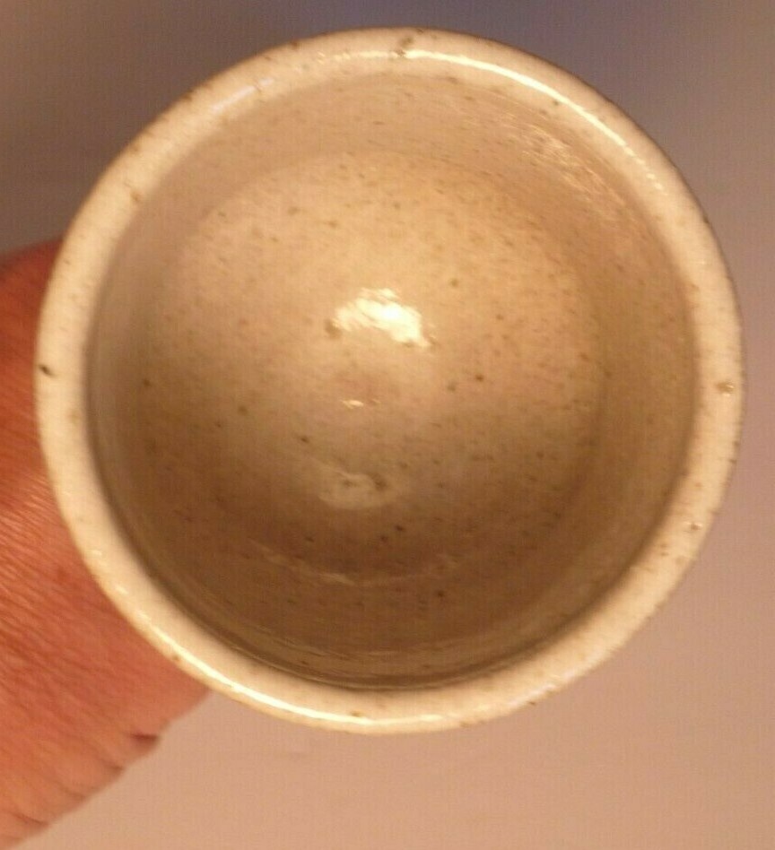 Kiddish Cup Hand Made 8 inches high Ceramic