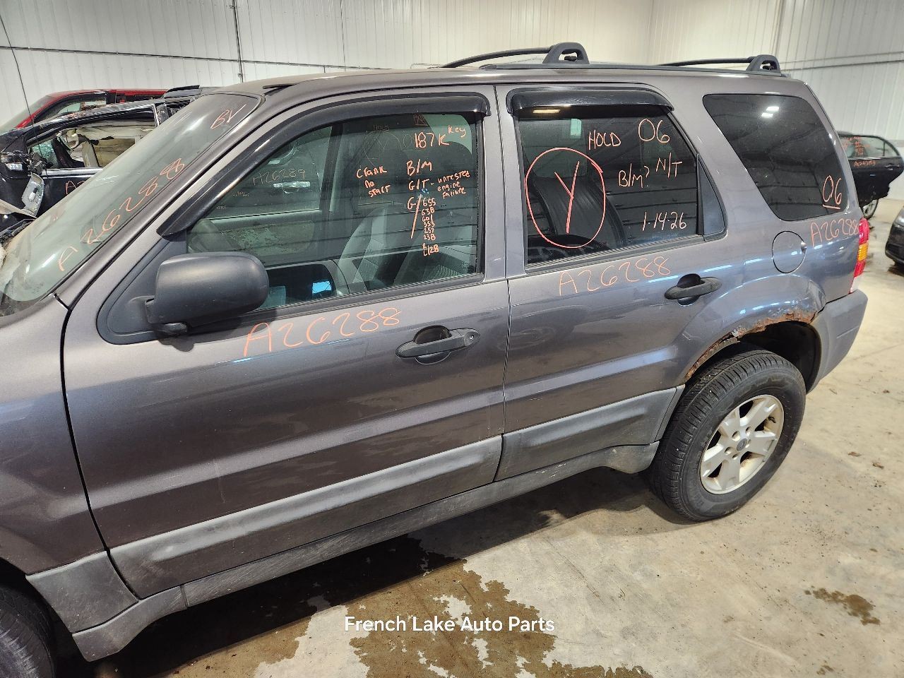 Automatic Transmission VIN 1 C4DE 3.0L AWD Fits 05-06 ESCAPE 1318679