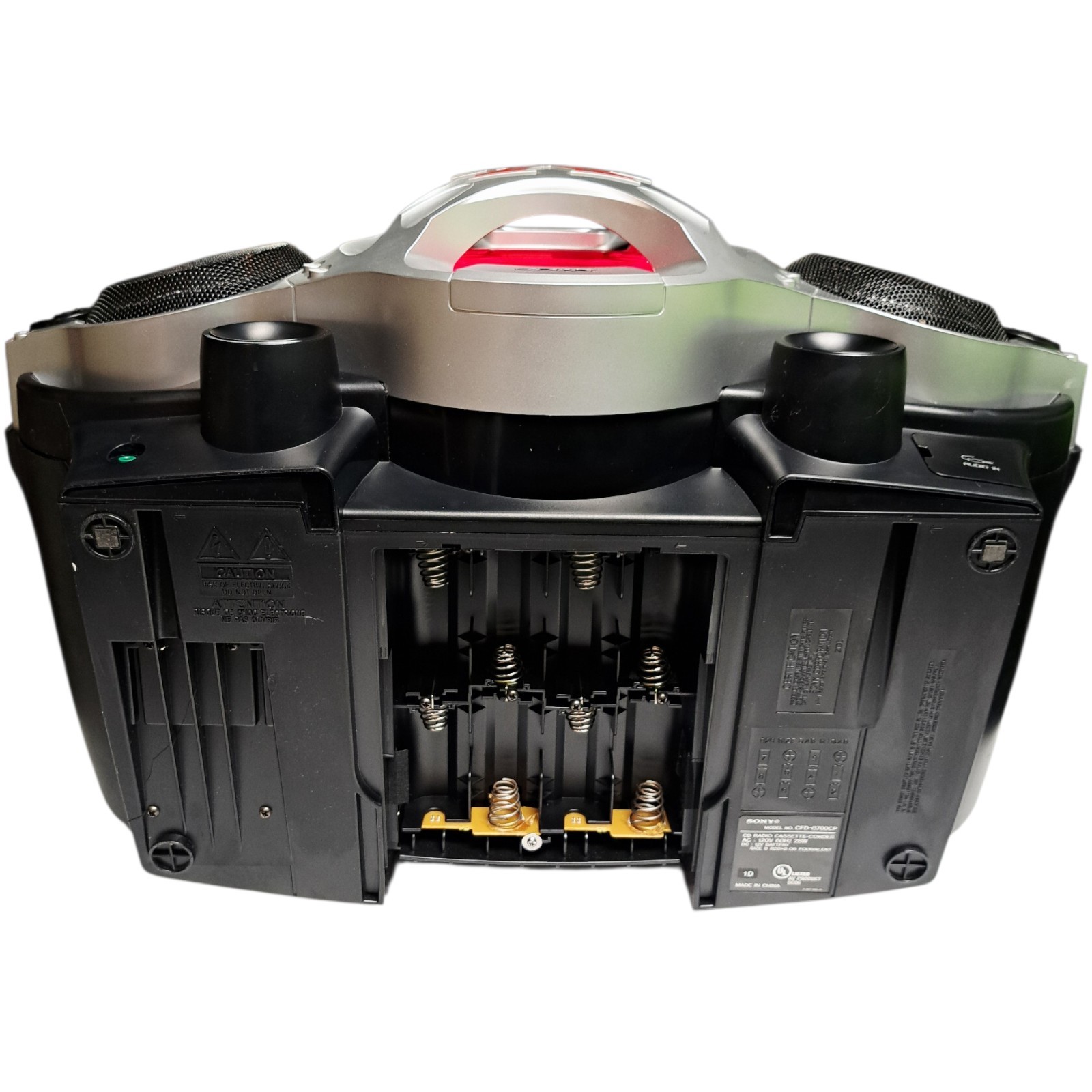 Sony Xplod CFD-G700CP CD/Radio/Cassette Boombox Works Read Parts