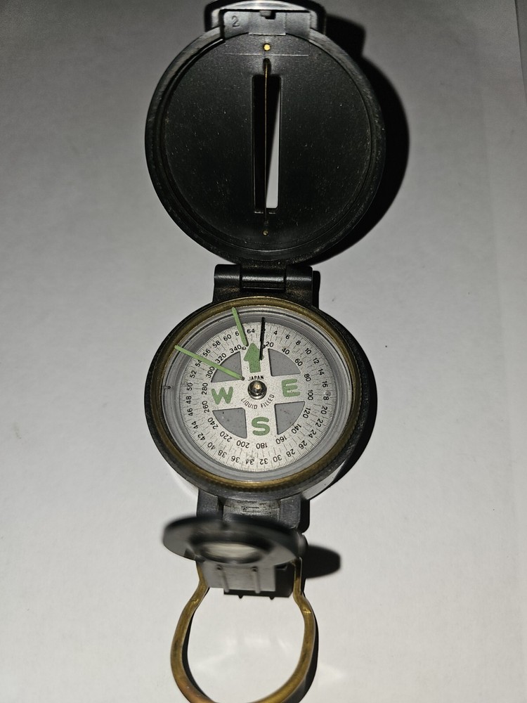 Vintage Engineer Lensatic Compass-Liquid Filled