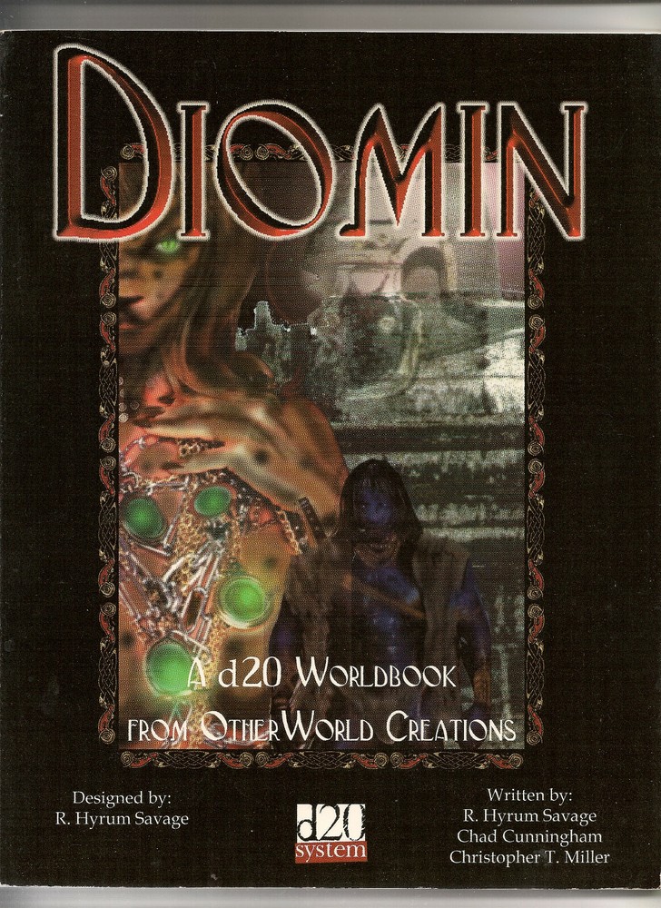 DIOMIN Worldbook Campaign Setting D20 System, Dungeons Dragons