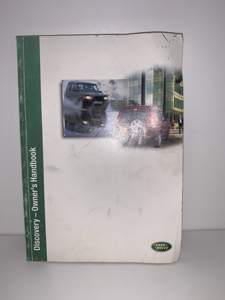 🌟 Genuine 2000 Land Rover Owners Handbook 🌟