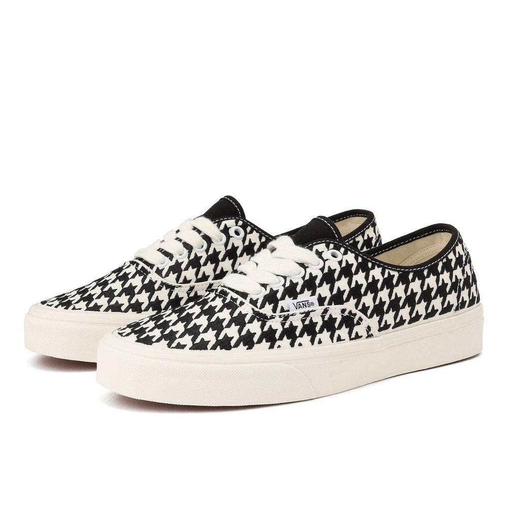 VANS Authentic Houndstooth VN000BW5YB2 WHITE BLACK Men's Size Auth