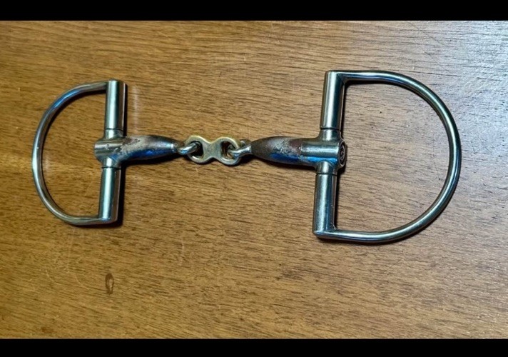 Trust Equestrian Dee Double Jointed Snaffle