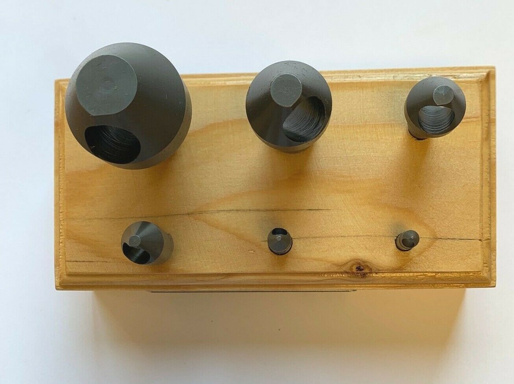 WELDON 60 DB 6 PC 60 DEG ZERO FLUTE COUNTERSINK & DEBURRING SET - USA