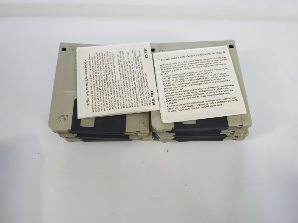 Verbatim Datalife IMF 2HD 3.5" Microdisks 2 boxes 22 pcs
