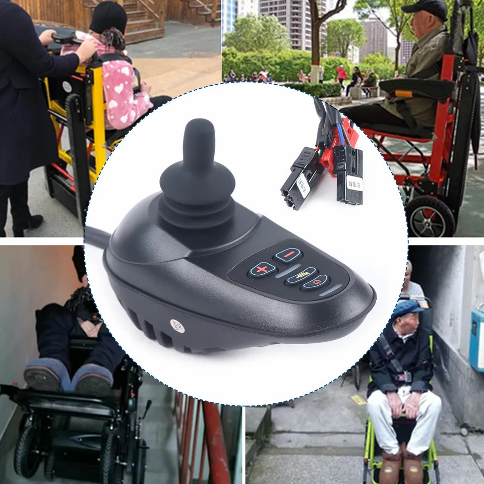 4 Key Wheelchair Joystick Controller Electric Wheelchair Joystick Controller 24V