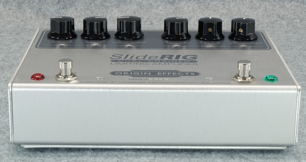Large Format Origin Effects Sliderig Dual-Chained Limiting Amplifier Compressor