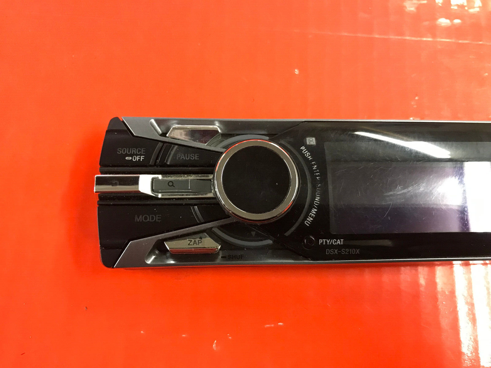 SONY DSX-S210X FACEPLATE ONLY