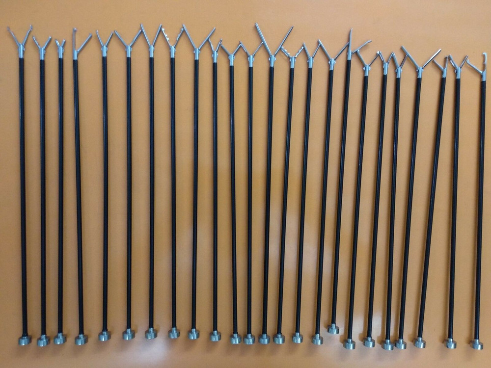 24 pcs Set of various Forceps Inserts Laparoscopic Instruments Laparoscopic new