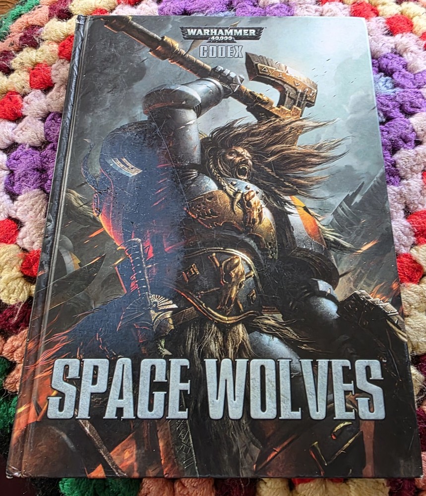 Warhammer 40k Codex Space Wolves hardback  book
