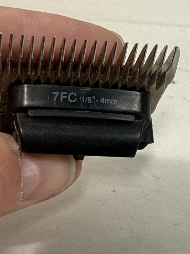Andis 4FC And 7FC Clipper Blades Preowned