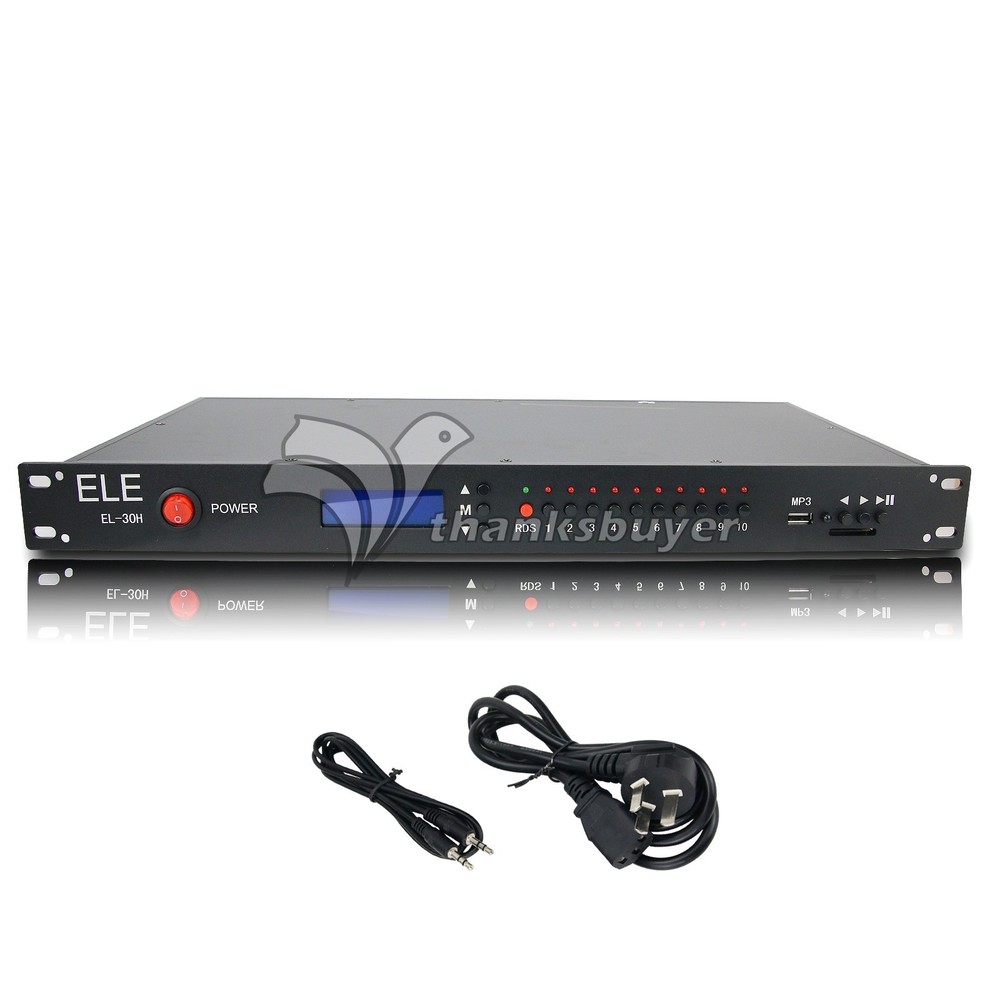 ELE EL-30H 30W FM Broadcast TX 76-108MHz with RDS and Power Amp Module