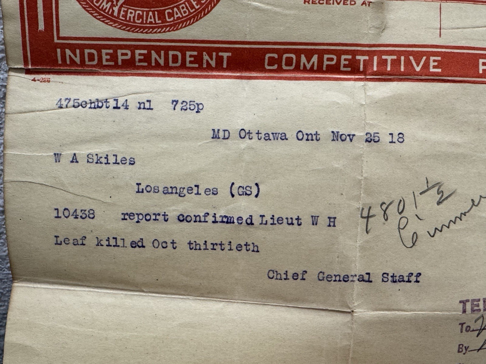 Amazing WW1 RAF Pilot KIA USA Volunteer Group,92nd Sq Killed On The Aerodome