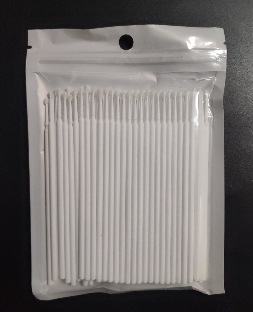 100Pcs Dental Microbrush Disposable Applicators Tips Micro Brush Cleaning