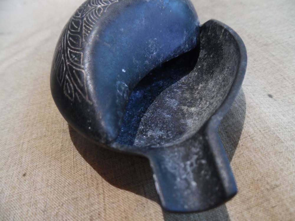Bidriware Metal Seashell Ashtray