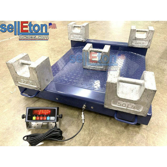 SL-917 38 x 33 Portable Drum Scale