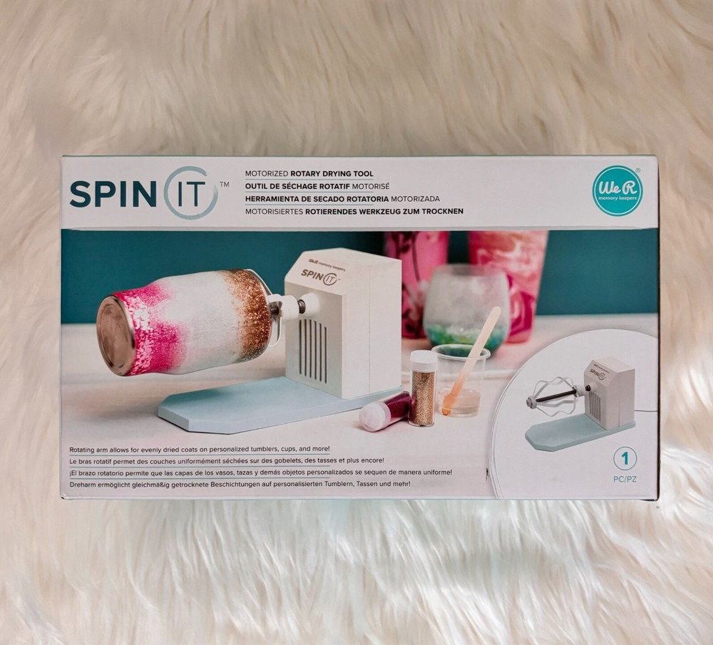 We R Memory Keepers Spin It Motorized Rotary Drying Tool