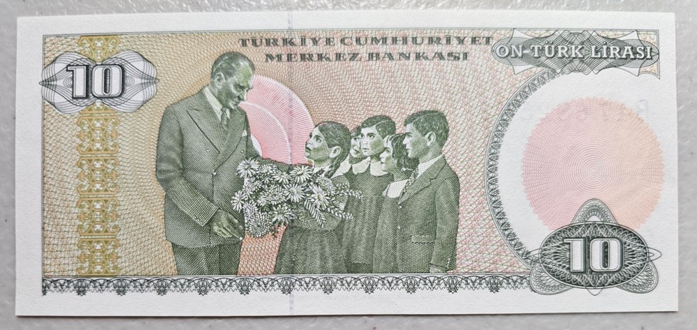 Turkey 10 Lira 1979 Unc