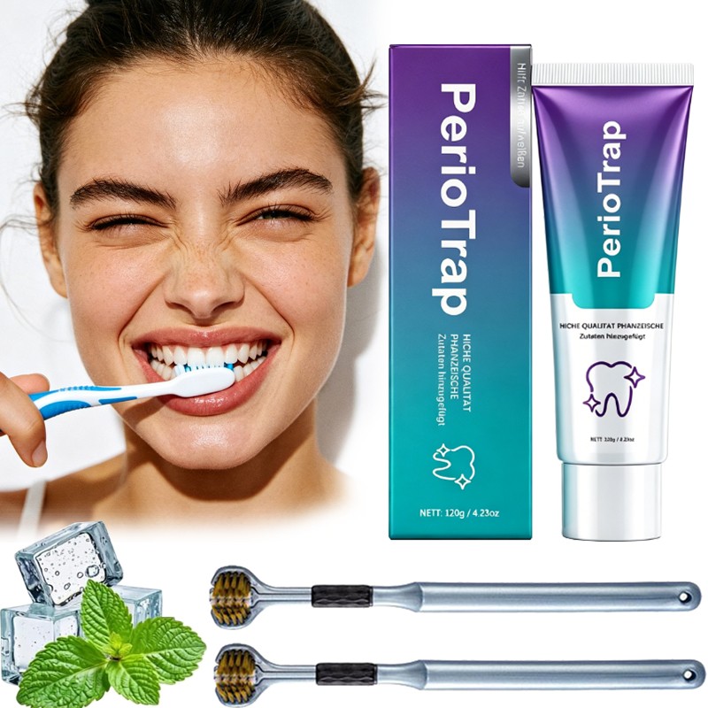 PerioTrap Mint Flavor Gum Toothpaste Cleaning Toothpaste Sensitive Teeth 120g