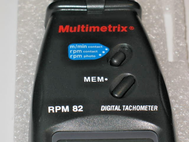 AEMC MULTIMETRIX TACHOMETER MODEL RPM82 CAT# 7004.01