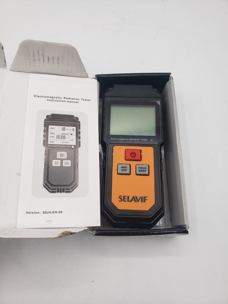 EMF Meter Reader EMF Detector - Handheld Digital Electromagnetic Field Radiation