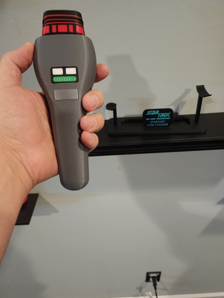Star Trek Phaser 3d Printed Standard Issue "Dust Buster"