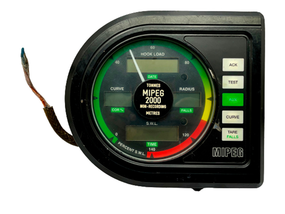 AANDERAA MIPEG 2000 Computerised Load Indicator Crane Monitoring System Safe