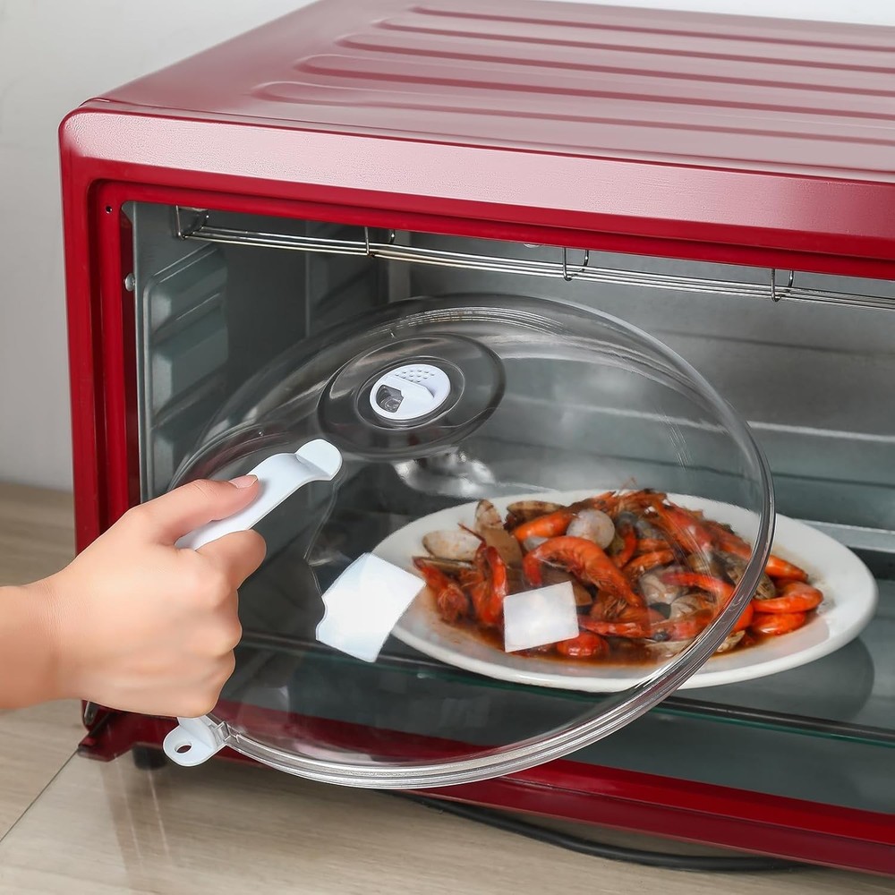 Large Clear Microwave Splatter Cover 12"