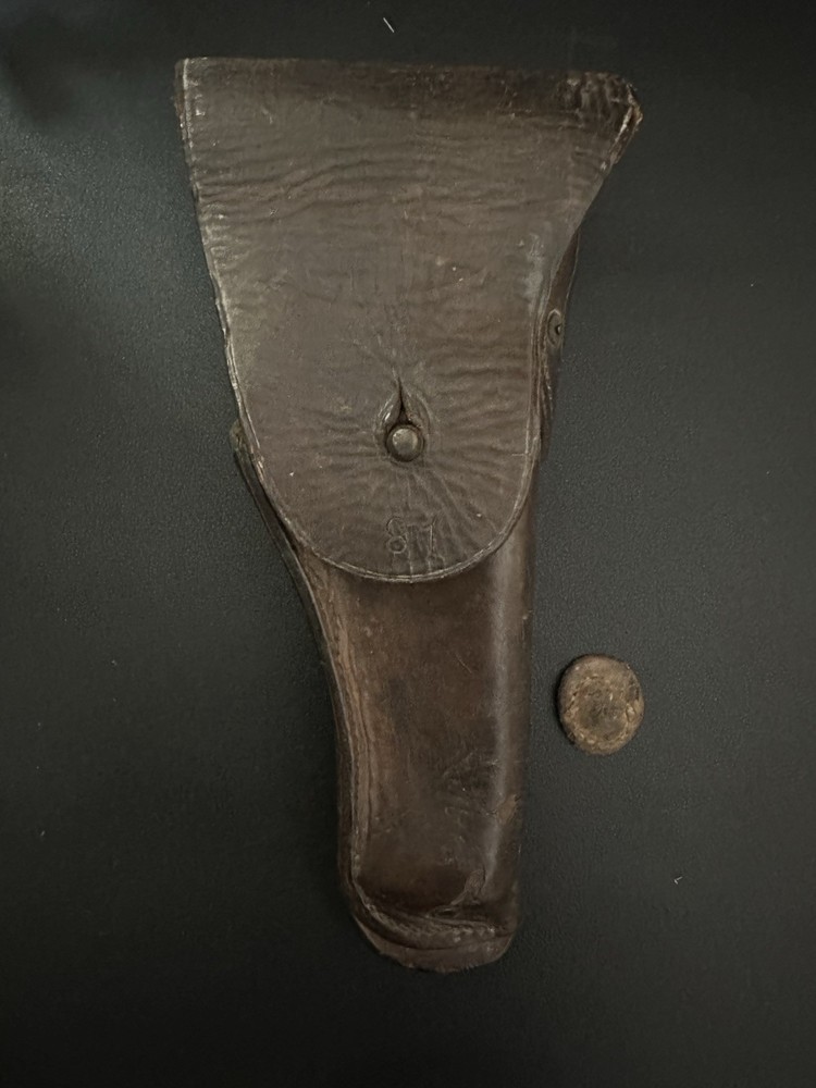 Original Dated WW1 US Army M1916 Leather Holster