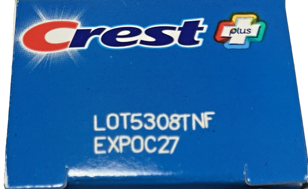 Crest Plus Cinnamon Expressions Cinnamon Rush 2.3 oz 3 Pack Fluoride Toothpaste