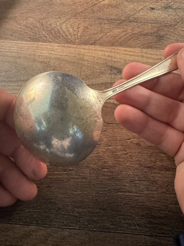 National Silver Co SIlverplated Soup Ladle Spoon Bonbon Server