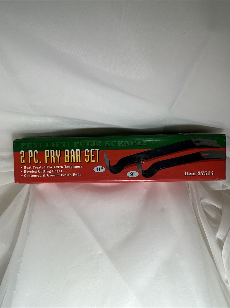 Pry Bar Set 2 Piece 9” And 11” Long