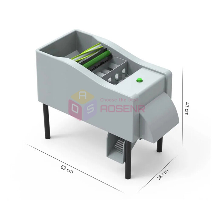 Fully Automatic Soybean Sheller Pea Peeler Edamame Shelling Peeling Machine