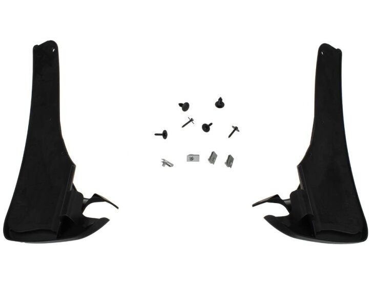 FORD EXPLORER 2011-2019 Molded Black Splash Guard Mud Protector Flaps Front Pair