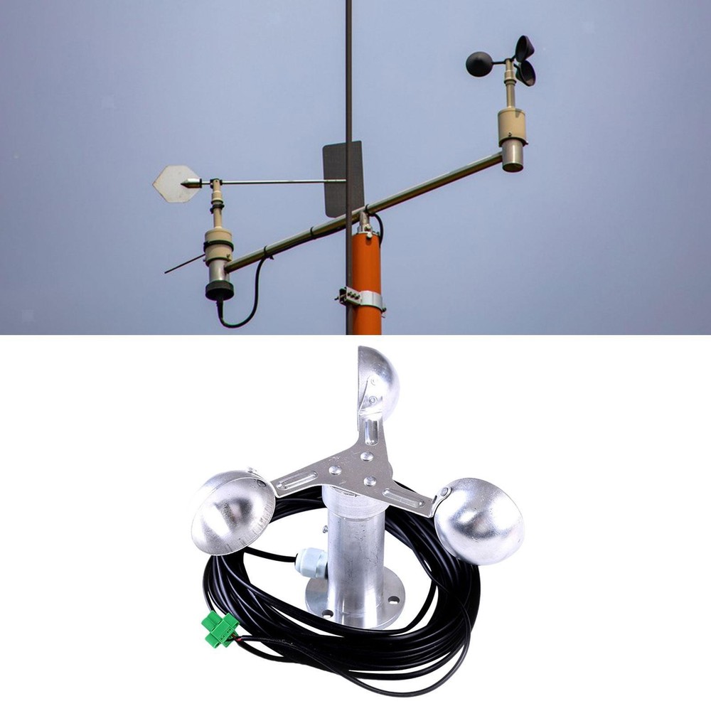 Wind Speed Testing Wind Direction Measure Anemometer Multiuse Aluminium Alloy