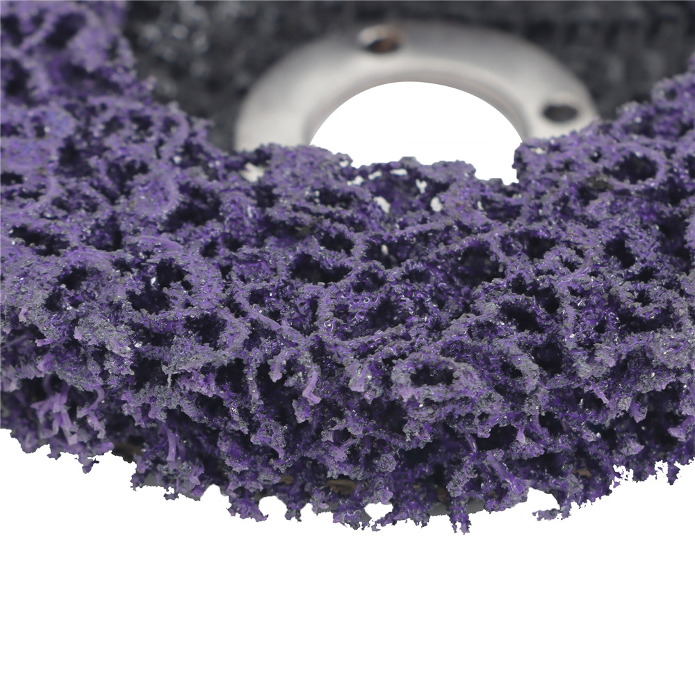 12Pack (6 Purple & 6 Black) 4" Paint Stripping Disc Set Efficient Rust Removal