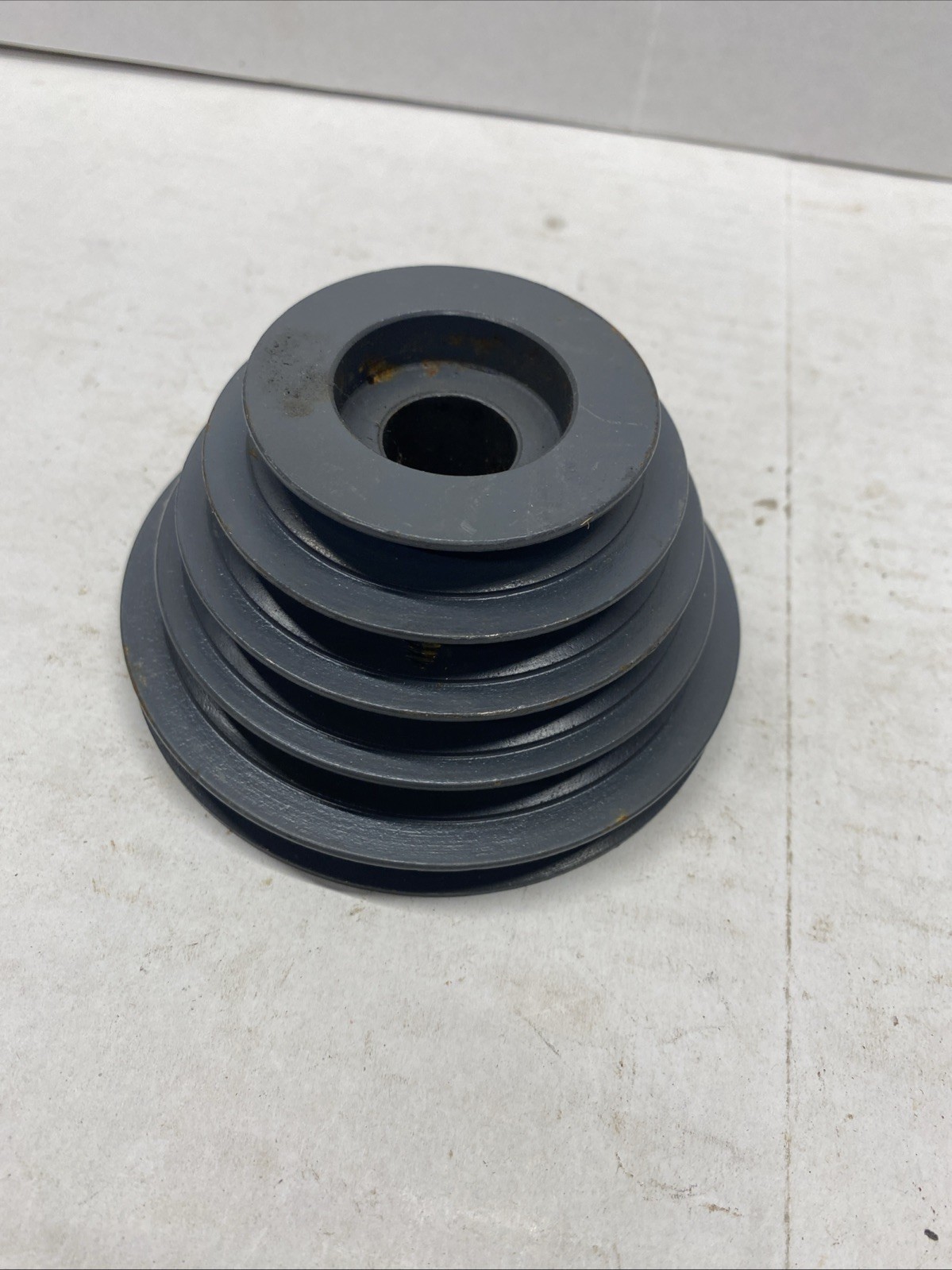 Steel Pulley 5 Step  3/4" Bore  2 3/8 to 4 3/8"  1/2 V Belt   HHP-01