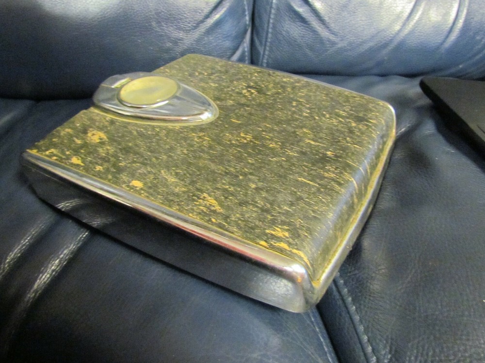 Vintage Detecto Bathroom Scale Black & Chrome