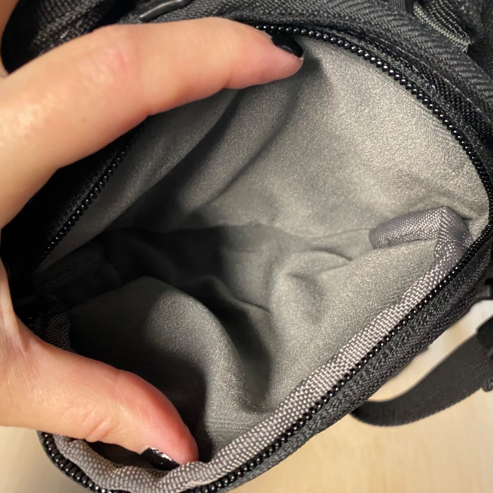 NEW! First Tactical Crosshatch Sling Pack Backpack Black Many Pockets One Strap