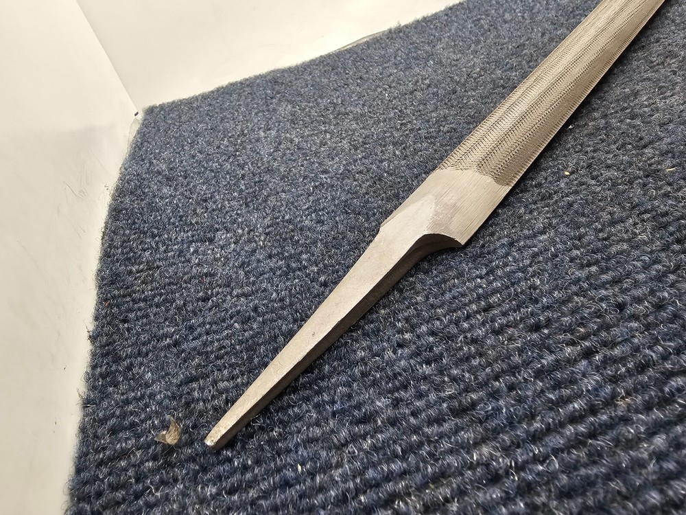 Crescent Nicholson Half Round Single Cut Pipe Liner File 15"