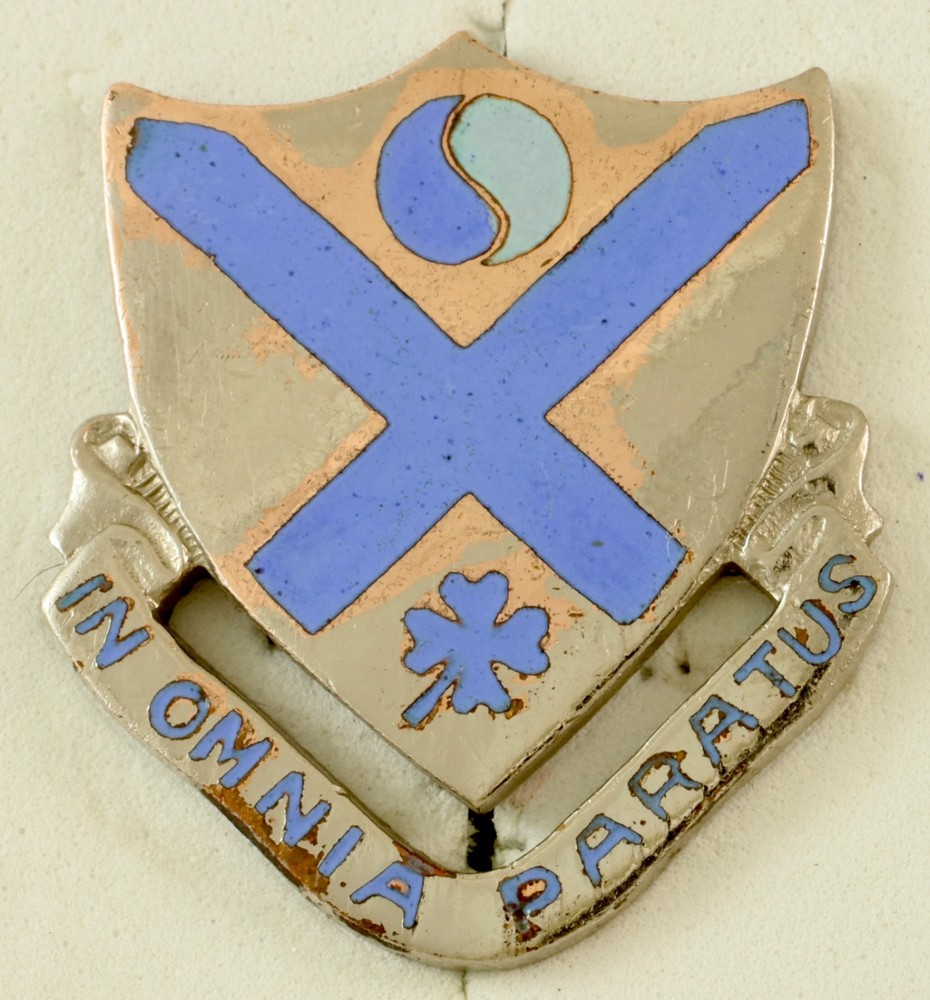 114th Infantry Regiment Crest DI/DUI Screwback