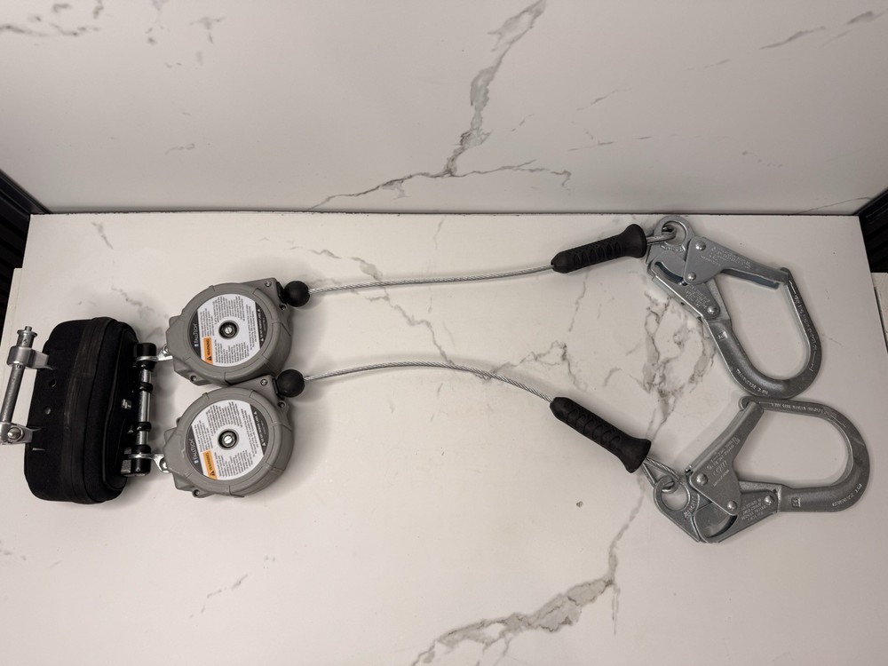 Falltech 83909TP5 DuraTech Personal Leading Edge SRL Twin-Leg 9'