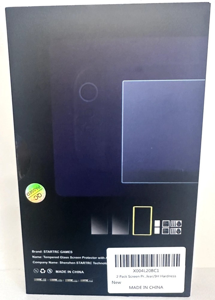 New STARRC GAMES 2 Pack 9H Tempered Glass Screen Protector Nintendo Switch 2