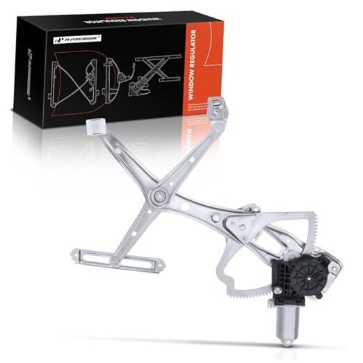 Window Regulator with Motor Compatible with Mercedes Front Passenger Side (RH)